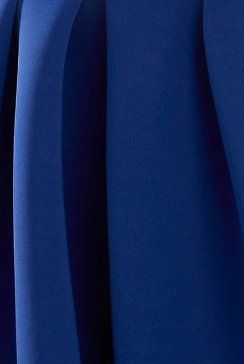 GODDIVA SCUBA FOAM SKATER MIDI DRESS